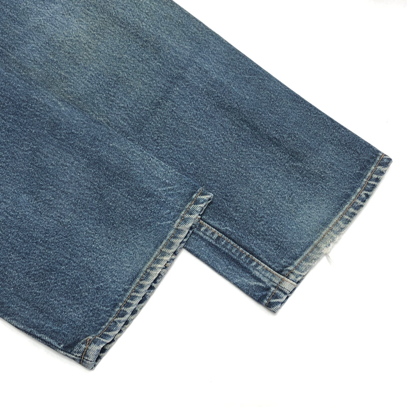 【現状渡し品】【メンズ/レディース】 LEVI’S リーバイス 80S 501 DENIM PANTS 653刻印 デニムパンツ スモールE Gパン ジーンズ ボトムス 古着 ヴィンテージ 157-260605-rs-05-fur サイズ：W29 L34 カラー：インディゴ 万代Net店