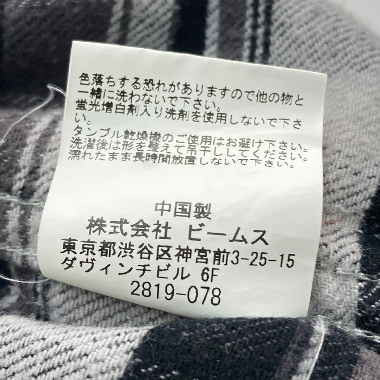 【中古品】【メンズ】 BEAMS HEART ビームスハート 42-11-0352-819 シャツ チェック 143-260303-WA-10-iwa サイズ：M 万代Net店