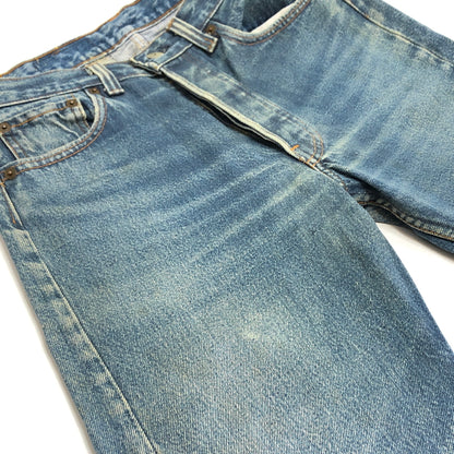 【現状渡し品】【メンズ/レディース】 LEVI’S リーバイス 80S 501 DENIM PANTS 653刻印 デニムパンツ スモールE Gパン ジーンズ ボトムス 古着 ヴィンテージ 157-260605-rs-05-fur サイズ：W29 L34 カラー：インディゴ 万代Net店