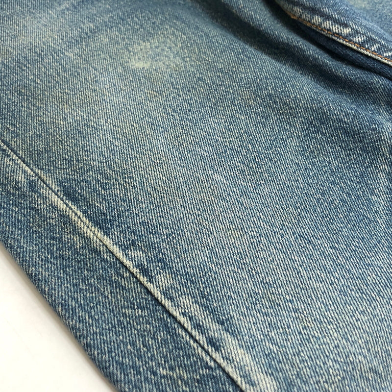 【現状渡し品】【メンズ/レディース】 LEVI’S リーバイス 80S 501 DENIM PANTS 653刻印 デニムパンツ スモールE Gパン ジーンズ ボトムス 古着 ヴィンテージ 157-260605-rs-05-fur サイズ：W29 L34 カラー：インディゴ 万代Net店