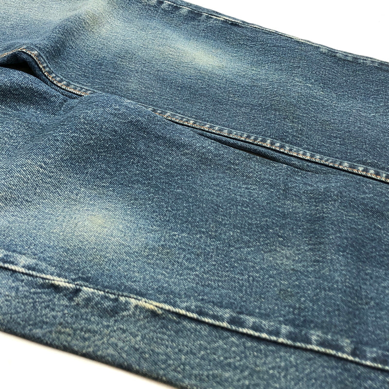 【現状渡し品】【メンズ/レディース】 LEVI’S リーバイス 80S 501 DENIM PANTS 653刻印 デニムパンツ スモールE Gパン ジーンズ ボトムス 古着 ヴィンテージ 157-260605-rs-05-fur サイズ：W29 L34 カラー：インディゴ 万代Net店