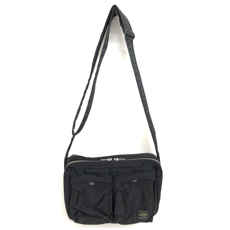 【中古品】【メンズ】 PORTER ポーター TANKER SHOULDER BAG タンカー ショルダーバッグ 鞄 吉田カバン 188-260821-rs-03-fur カラー：ブラック 万代Net店