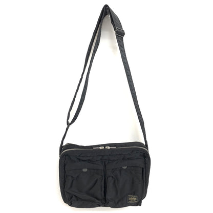 【中古品】【メンズ】 PORTER ポーター TANKER SHOULDER BAG タンカー ショルダーバッグ 鞄 吉田カバン 188-260821-rs-03-fur カラー：ブラック 万代Net店