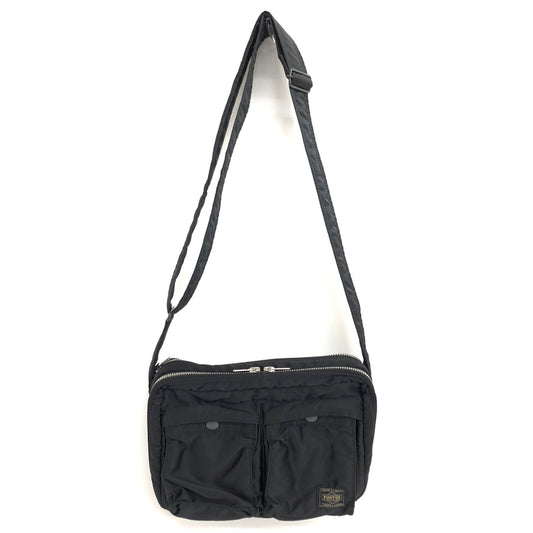 【中古品】【メンズ】 PORTER ポーター TANKER SHOULDER BAG タンカー ショルダーバッグ 鞄 吉田カバン 188-260821-rs-03-fur カラー：ブラック 万代Net店