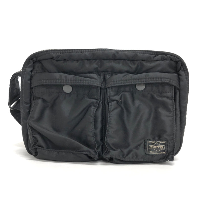 【中古品】【メンズ】 PORTER ポーター TANKER SHOULDER BAG タンカー ショルダーバッグ 鞄 吉田カバン 188-260821-rs-03-fur カラー：ブラック 万代Net店