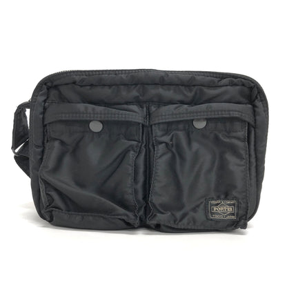 【中古品】【メンズ】 PORTER ポーター TANKER SHOULDER BAG タンカー ショルダーバッグ 鞄 吉田カバン 188-260821-rs-03-fur カラー：ブラック 万代Net店