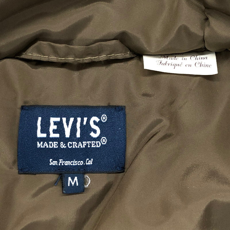 【中古品】【メンズ】 LEVI'S MADE & CRAFTED リーバイス メイドアンドクラフテッド FILLED PULLOVER PC9-A1188-0000 プルオーバー ダウンジャケット 中綿 アウター 147-250225-rs-01-fur サイズ：M カラー：カーキ系 万代Net店