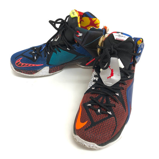 【中古品】【メンズ】 NIKE ナイキ LEBRON 12 SE "WHAT THE" 802193-909 レブロン シーズナル エディション ワットザ スニーカー シューズ 靴 160-250225-rs-03-fur サイズ：27.5cm US 9.5 カラー：マルチカラー 万代Net店