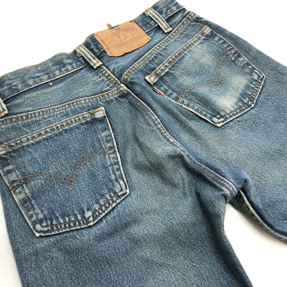 【現状渡し品】【メンズ/レディース】 LEVI’S リーバイス 80S 501 DENIM PANTS 653刻印 デニムパンツ スモールE Gパン ジーンズ ボトムス 古着 ヴィンテージ 157-260605-rs-05-fur サイズ：W29 L34 カラー：インディゴ 万代Net店