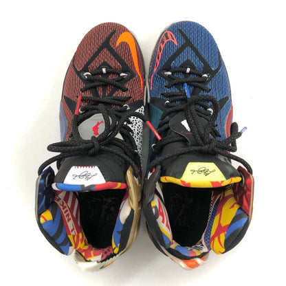 【中古品】【メンズ】 NIKE ナイキ LEBRON 12 SE "WHAT THE" 802193-909 レブロン シーズナル エディション ワットザ スニーカー シューズ 靴 160-250225-rs-03-fur サイズ：27.5cm US 9.5 カラー：マルチカラー 万代Net店