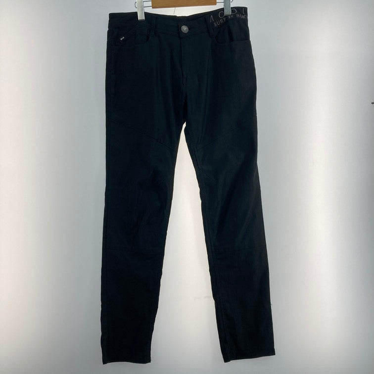 【中古品】【メンズ】 MORE CORE DIVISION 183M1806 ストレッチブラックベーシックパンツ 158-260304-WA-03-iwa サイズ：XL カラー：ブラック 万代Net店
