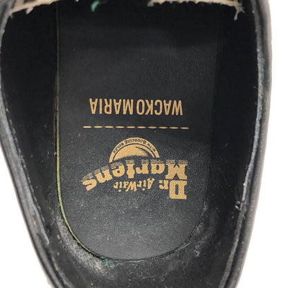 【現状渡し品】【メンズ】 Dr.Martens ドクターマーチン × WACKO MARIA 1461 3ホール レオパードシューズ 靴 164-251223-rs-04-fur サイズ：UK8 (日本サイズ27.0cm相当) カラー：ホワイト/ブラック 万代Net店