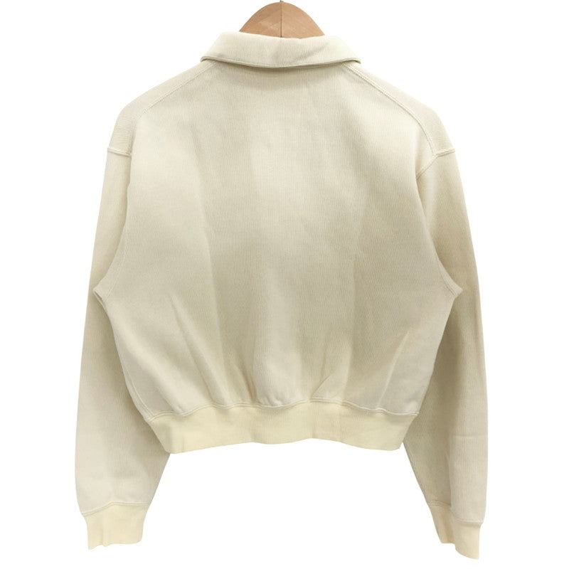 【中古品】【レディース】 OUTDOOR アウトドア PRODUCTS 25-070-074-3300-1-0 ジャージージップアップカーデ カーディガン ニット 長袖 トップス 170-260310-rs-07-fur サイズ：F カラー：アイボリー 万代Net店
