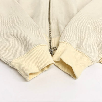 【中古品】【レディース】 OUTDOOR アウトドア PRODUCTS 25-070-074-3300-1-0 ジャージージップアップカーデ カーディガン ニット 長袖 トップス 170-260310-rs-07-fur サイズ：F カラー：アイボリー 万代Net店