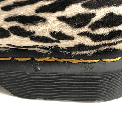 【現状渡し品】【メンズ】 Dr.Martens ドクターマーチン × WACKO MARIA 1461 3ホール レオパードシューズ 靴 164-251223-rs-04-fur サイズ：UK8 (日本サイズ27.0cm相当) カラー：ホワイト/ブラック 万代Net店