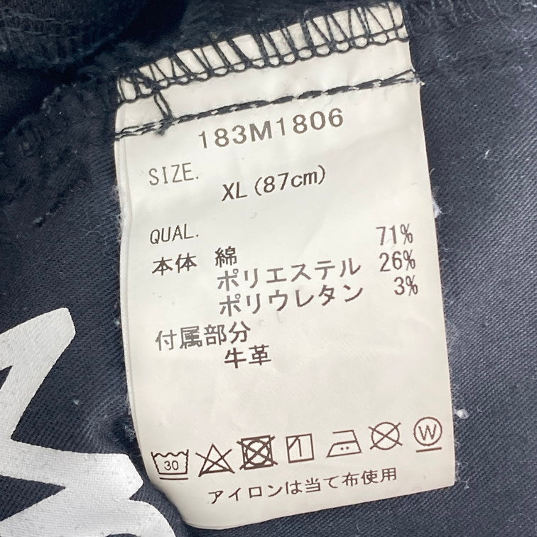 【中古品】【メンズ】 MORE CORE DIVISION 183M1806 ストレッチブラックベーシックパンツ 158-260304-WA-03-iwa サイズ：XL カラー：ブラック 万代Net店