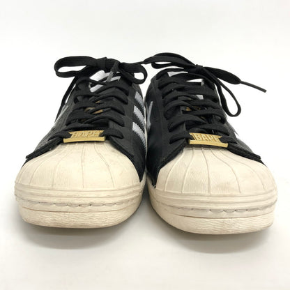 【現状渡し品】【メンズ】 adidas アディダス × A BATHING APE SUPERSTAR 80S IF2385 スーパースター スニーカー シューズ 靴 161-251223-rs-05-fur サイズ：26.5cm US8.5 カラー：ブラック/ホワイト 万代Net店