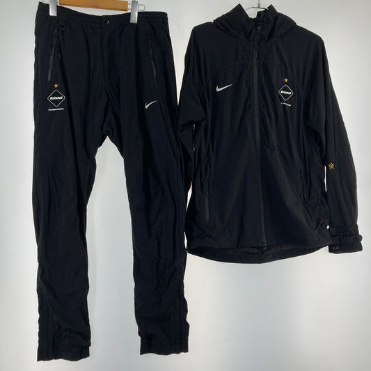 【中古品】【メンズ/レディース】 NIKE ナイキ × F.C REAL BRISTOL SP160801EAG セットアップ 上下セット スエット スウェット パンツ パーカー 142-250213-OR-02-iwa サイズ：上M/下S カラー：ブラック 万代Net店