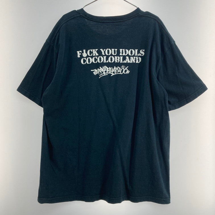 【中古品】【メンズ】 COCORO BLAND S/S Tee 半袖 Tシャツ 147-260304-WA-04-iwa サイズ：XL カラー：ブラック 万代Net店
