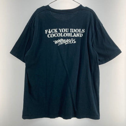 【中古品】【メンズ】 COCORO BLAND S/S Tee 半袖 Tシャツ 147-260304-WA-04-iwa サイズ：XL カラー：ブラック 万代Net店