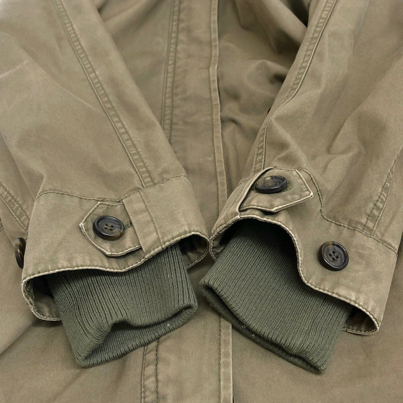 【現状渡し品】【レディース】 snidel スナイデル FISHTAIL PARKA SWFC154016 モッズコート フィッシュテール・パーカ ファー アウター 古着 169-260821-rs-06-fur サイズ：1 カラー：カーキ 万代Net店