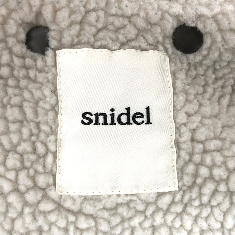【現状渡し品】【レディース】 snidel スナイデル FISHTAIL PARKA SWFC154016 モッズコート フィッシュテール・パーカ ファー アウター 古着 169-260821-rs-06-fur サイズ：1 カラー：カーキ 万代Net店