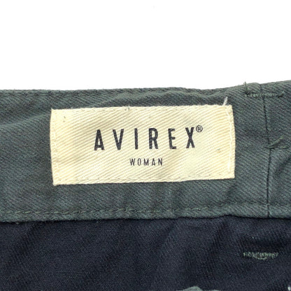 【中古品】【レディース】 AVIREX アヴィレックス MILITARY LAYERED LIKE SKIRT 783-4216601 ミリタリー レイヤードスカート ロングスカート 171-260311-rs-02-fur サイズ：S カラー：カーキ/ブラック 万代Net店