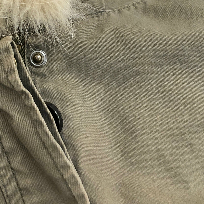 【現状渡し品】【レディース】 snidel スナイデル FISHTAIL PARKA SWFC154016 モッズコート フィッシュテール・パーカ ファー アウター 古着 169-260821-rs-06-fur サイズ：1 カラー：カーキ 万代Net店