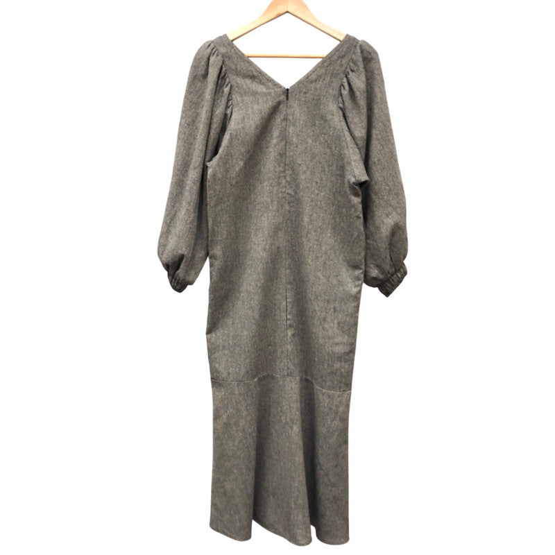 【中古品】【レディース】 WILLFULLY ウィルフリー tweed puff mermaid OP 2122-OP-15 ワンピース スカート 171-260311-rs-05-fur サイズ：F カラー：ブラウン系 万代Net店