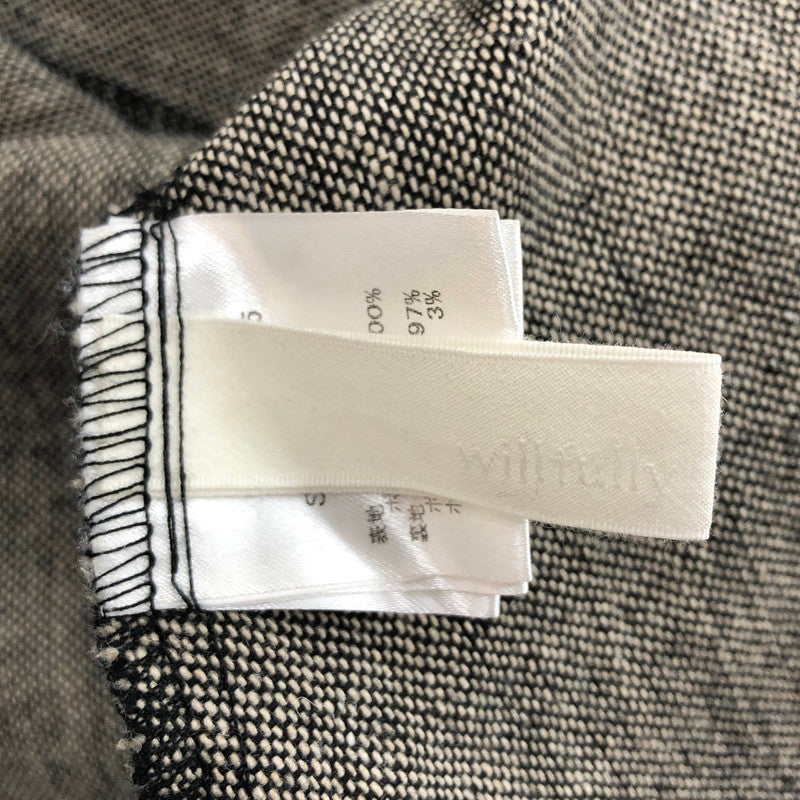 【中古品】【レディース】 WILLFULLY ウィルフリー tweed puff mermaid OP 2122-OP-15 ワンピース スカート 171-260311-rs-05-fur サイズ：F カラー：ブラウン系 万代Net店