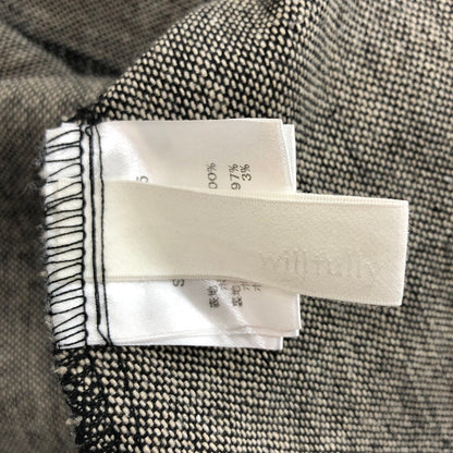 【中古品】【レディース】 WILLFULLY ウィルフリー tweed puff mermaid OP 2122-OP-15 ワンピース スカート 171-260311-rs-05-fur サイズ：F カラー：ブラウン系 万代Net店