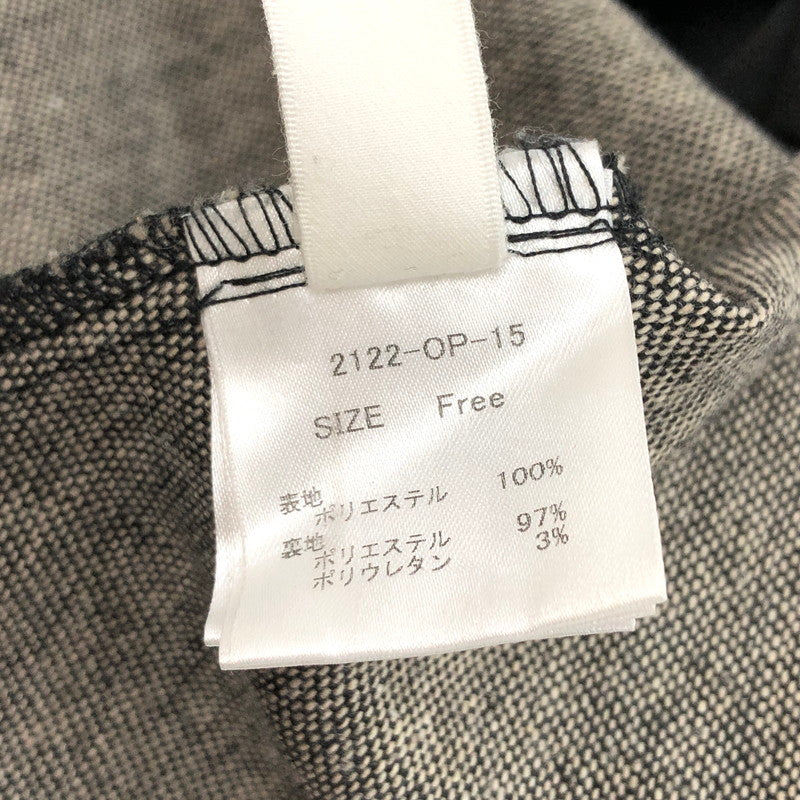 【中古品】【レディース】 WILLFULLY ウィルフリー tweed puff mermaid OP 2122-OP-15 ワンピース スカート 171-260311-rs-05-fur サイズ：F カラー：ブラウン系 万代Net店