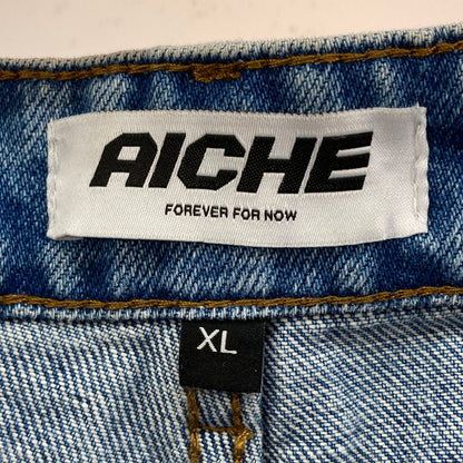 【中古品】【メンズ】 AICHE デニムパンツ 158-260304-WA-08-iwa サイズ：XL カラー：ライトブルー 万代Net店