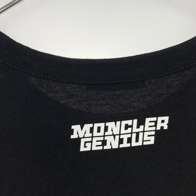 【中古品】【メンズ】 MONCLER モンクレール HOUSE OF GENIUS PARIS T-SHIRT Tシャツ 147-250213-OR-05-iwa カラー：ブラック系 万代Net店