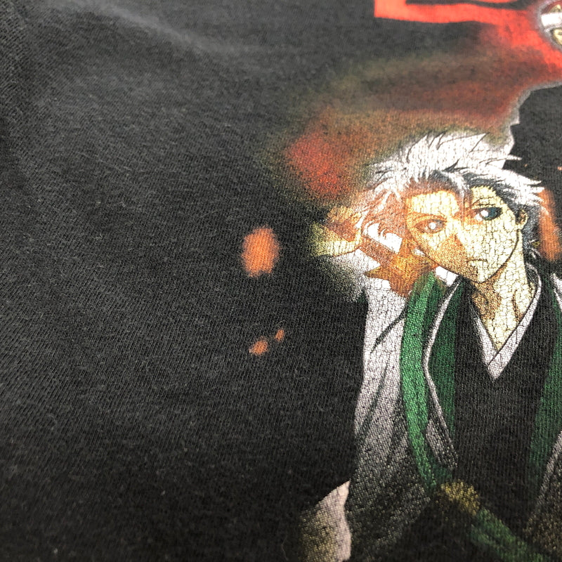 【現状渡し品】【メンズ】 BLEACH ブリーチ S/S TEE キャラクター プリント Tシャツ 半袖 古着 ヴィンテージ 146-260608-rs-02-fur サイズ：L カラー：ブラック 万代Net店
