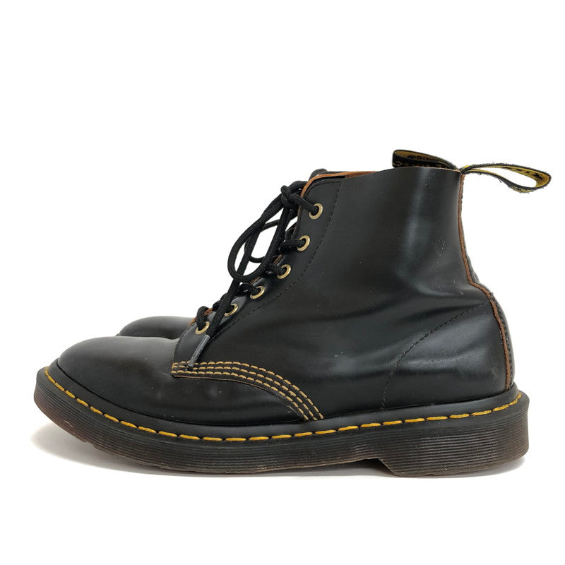 【現状渡し品】【メンズ】 Dr.Martens ドクターマーチン 101 ARC 6ホール ブーツ シューズ 靴 164-250226-rs-03-fur サイズ：UK 7  カラー：ブラック 万代Net店