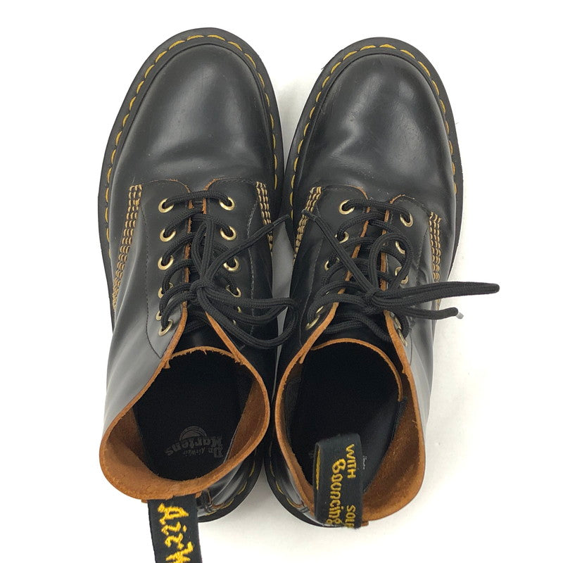 【現状渡し品】【メンズ】 Dr.Martens ドクターマーチン 101 ARC 6ホール ブーツ シューズ 靴 164-250226-rs-03-fur サイズ：UK 7  カラー：ブラック 万代Net店