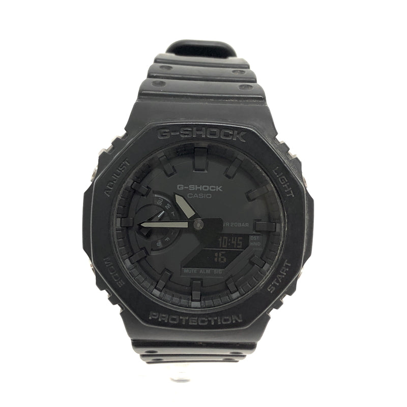 【現状渡し品】【メンズ】 CASIO G-SHOCK ジーショック 2100SERIES GA-2100-1A1JF 腕時計 アナログ デジタル ウォッチ アクセサリー 196-260608-rs-04-fur カラー：ブラック 万代Net店