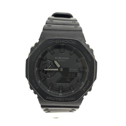 【現状渡し品】【メンズ】 CASIO G-SHOCK ジーショック 2100SERIES GA-2100-1A1JF 腕時計 アナログ デジタル ウォッチ アクセサリー 196-260608-rs-04-fur カラー：ブラック 万代Net店