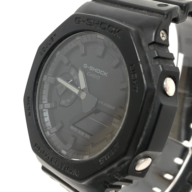 【現状渡し品】【メンズ】 CASIO G-SHOCK ジーショック 2100SERIES GA-2100-1A1JF 腕時計 アナログ デジタル ウォッチ アクセサリー 196-260608-rs-04-fur カラー：ブラック 万代Net店