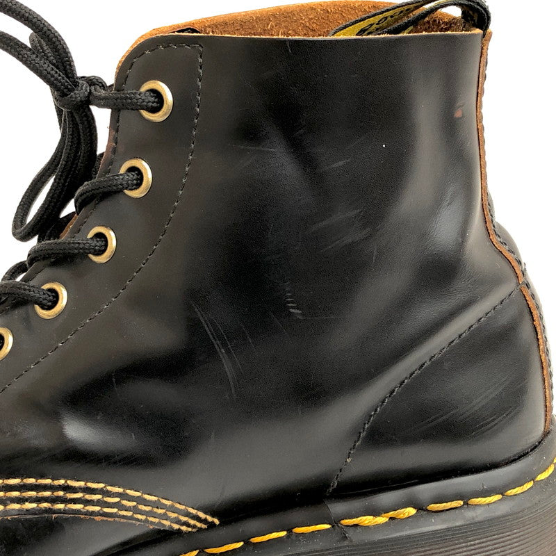 【現状渡し品】【メンズ】 Dr.Martens ドクターマーチン 101 ARC 6ホール ブーツ シューズ 靴 164-250226-rs-03-fur サイズ：UK 7  カラー：ブラック 万代Net店