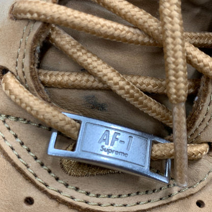 【中古品】【メンズ】 NIKE ナイキ × SUPREME シュプリーム DN1555-200 AIR FORCE 1 LOW FLAX WHEAT エア フォース 1 ロー フラックス ウィート スニーカー 靴 160-260616-kh-11-izu サイズ：28.5 カラー：FLAX/FLAX-GUM 万代Net店