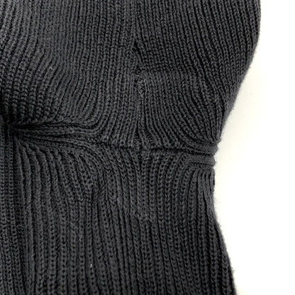 【現状渡し品】【メンズ】 YOKE ヨーク RIB KNITTED SHIRT YK24SS0699S ニットシャツ 半袖 トップス 140-251006-rs-01-fur サイズ：2 カラー：ブラック 万代Net店