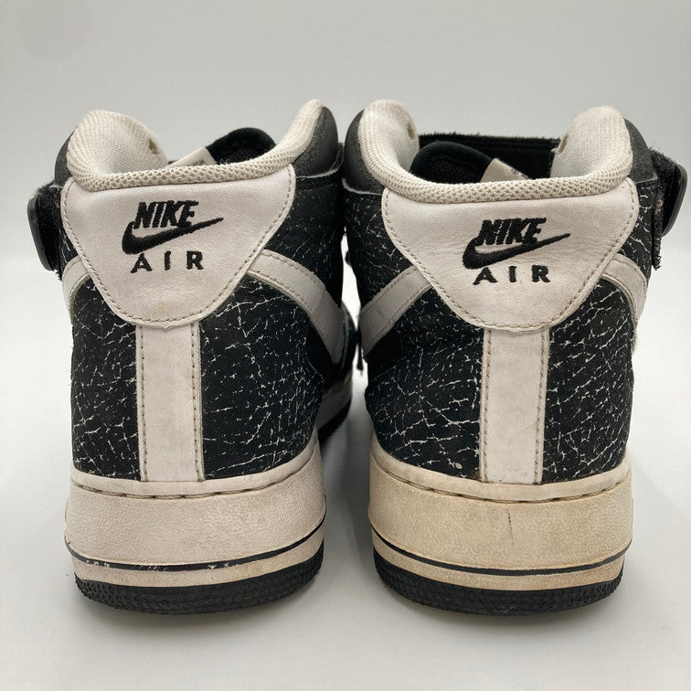 【中古品】【メンズ】 NIKE ナイキ 315123-022/AIR FORCE 1 MID 07 160-250216-NS-3-iwa サイズ：27.5 カラー：ブラック ホワイト 万代Net店