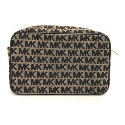 【現状渡し品】【レディース】 MICHAEL KORS マイケルコース MK SIGNATURE SHOULDER BAG 35F1GY9C3J ショルダーバッグ 鞄 188-260608-rs-06-fur カラー：ブラック/ベージュ系 万代Net店