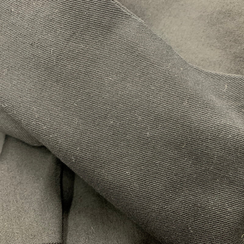 【中古品】【メンズ】 YOHJI YAMAMOTO POUR HOMME ヨウジヤマモトプールオム HM-P02-100 WOOL GABARDINE RANDOM TACK PANTS ウール ギャバジン タック パンツ 151-260617-kh-10-izu サイズ：2 カラー：ブラック 万代Net店