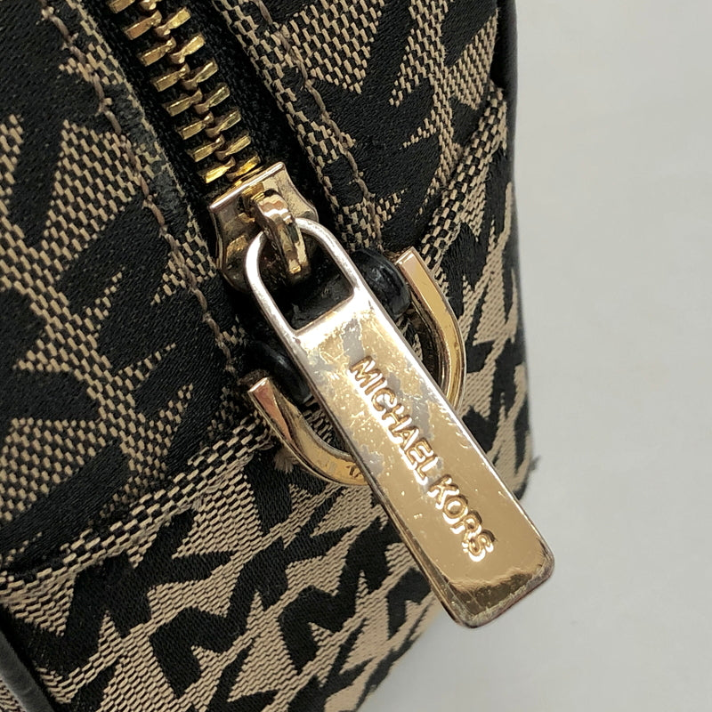 【現状渡し品】【レディース】 MICHAEL KORS マイケルコース MK SIGNATURE SHOULDER BAG 35F1GY9C3J ショルダーバッグ 鞄 188-260608-rs-06-fur カラー：ブラック/ベージュ系 万代Net店