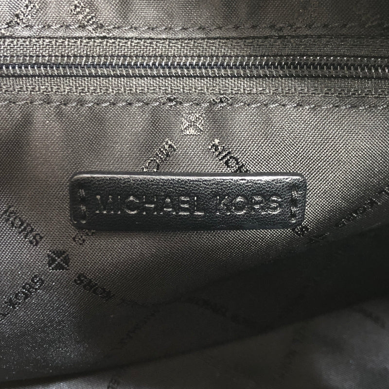 【現状渡し品】【レディース】 MICHAEL KORS マイケルコース MK SIGNATURE SHOULDER BAG 35F1GY9C3J ショルダーバッグ 鞄 188-260608-rs-06-fur カラー：ブラック/ベージュ系 万代Net店