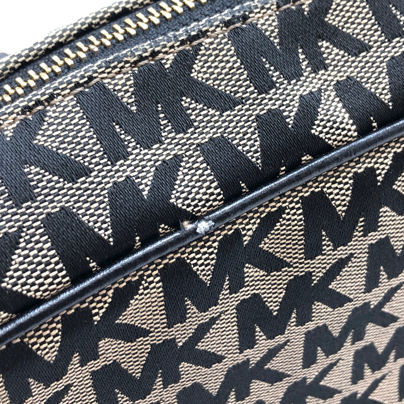 【現状渡し品】【レディース】 MICHAEL KORS マイケルコース MK SIGNATURE SHOULDER BAG 35F1GY9C3J ショルダーバッグ 鞄 188-260608-rs-06-fur カラー：ブラック/ベージュ系 万代Net店