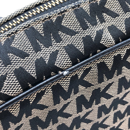 【現状渡し品】【レディース】 MICHAEL KORS マイケルコース MK SIGNATURE SHOULDER BAG 35F1GY9C3J ショルダーバッグ 鞄 188-260608-rs-06-fur カラー：ブラック/ベージュ系 万代Net店
